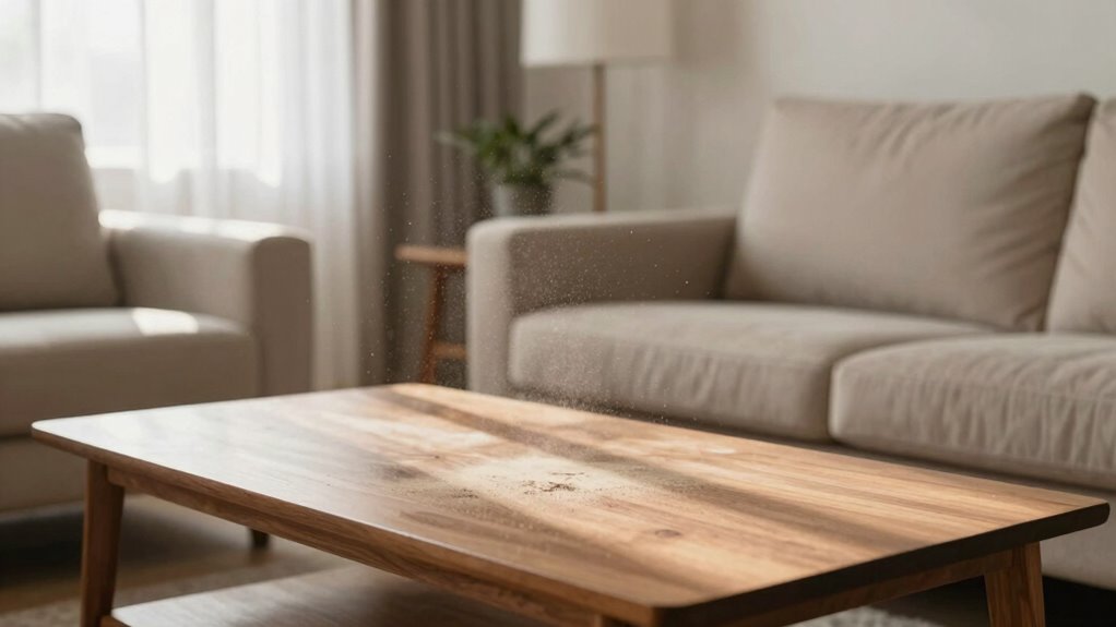 humidity increases dust adhesion