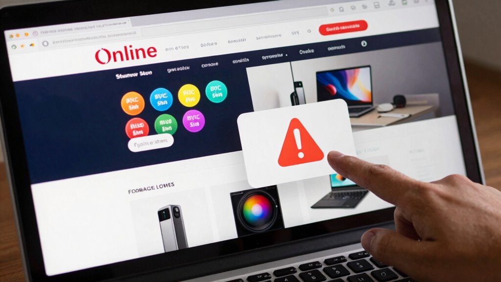 identify fake online stores