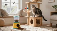 indoor cat activity routine