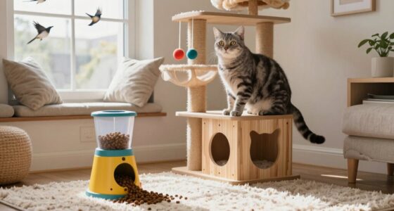 indoor cat activity routine