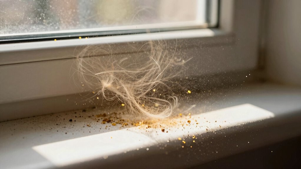 indoor dust primarily arises