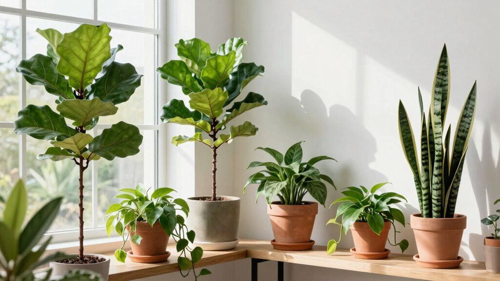 indoor plants improve air quality