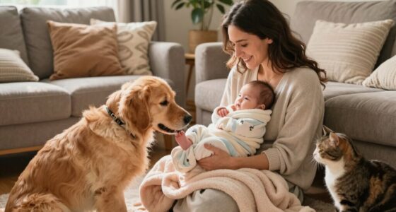 introducing baby to pets