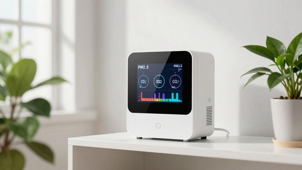 key indoor air monitoring features