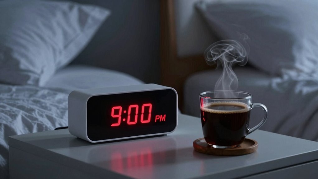 limit evening caffeine intake