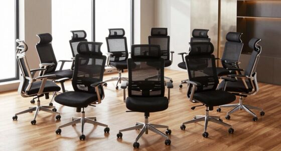 luxury mesh ergonomic chairs