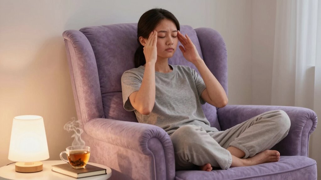 mindful breathing and muscle relaxation