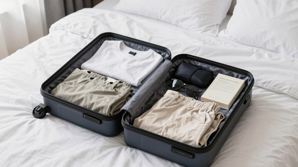 minimalist packing for trips
