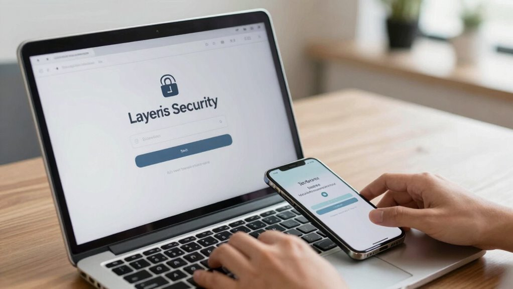 multiple verification steps safeguard accounts