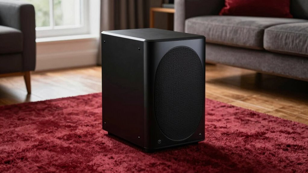optimal subwoofer placement enhances bass