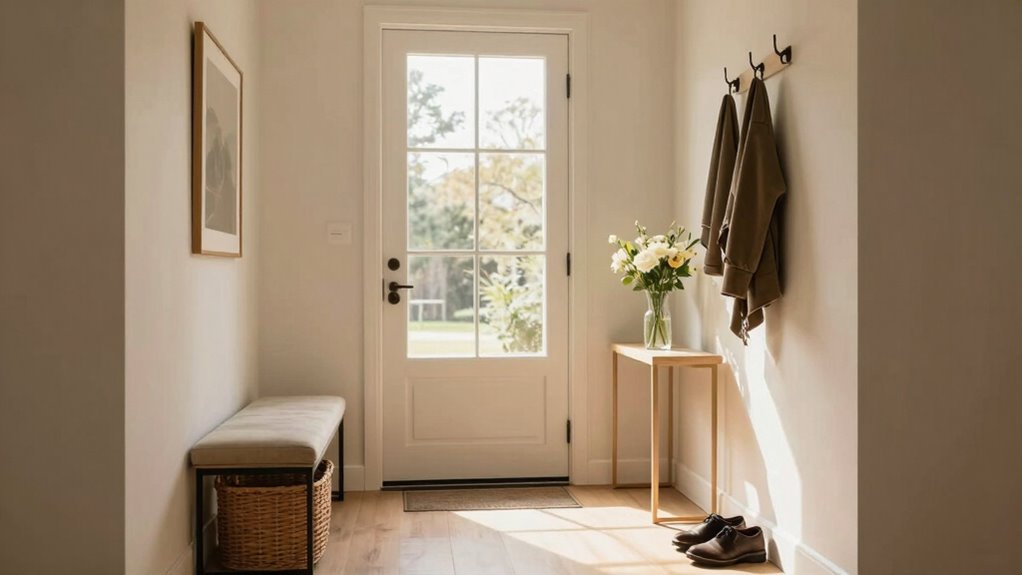 organize entryway with habits