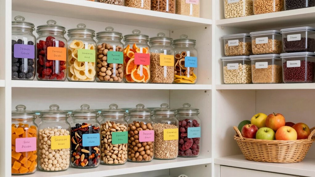 organize pantry for healthy choices
