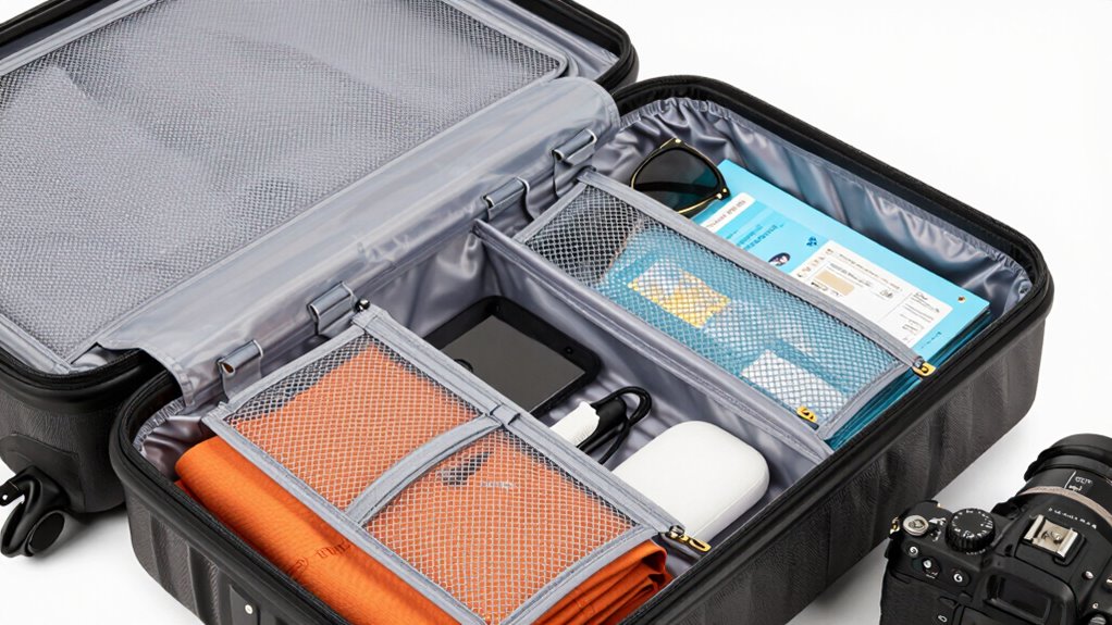 organized clear packing system