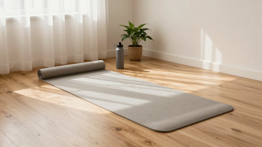 organized ventilated workout space