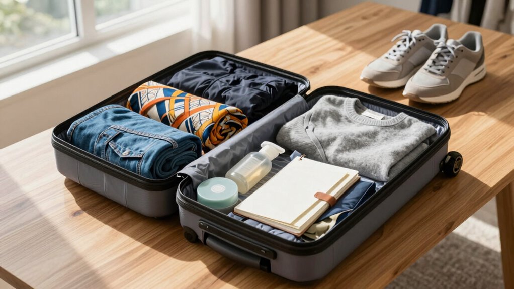 pack light travel easy