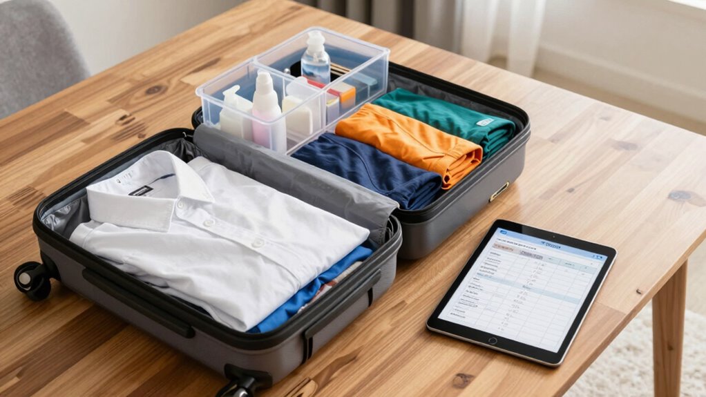 pack smart prioritize essentials