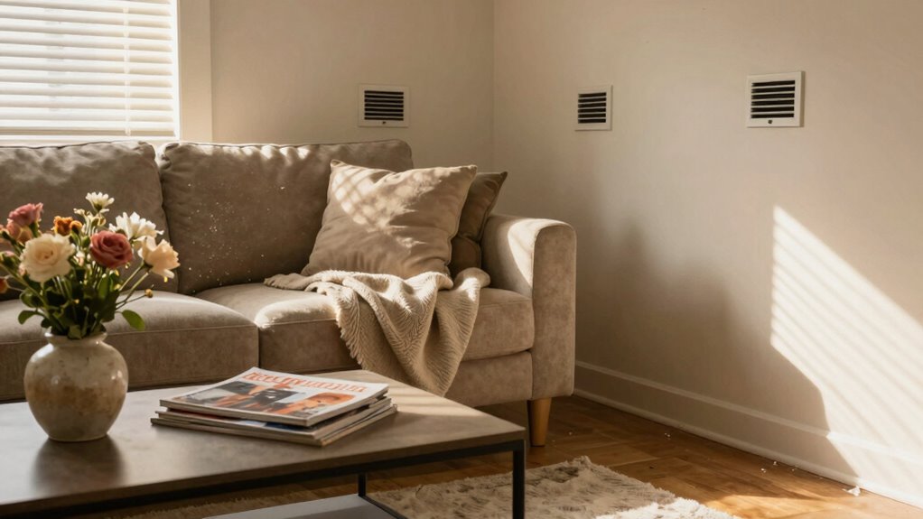 persistent dust despite cleaning