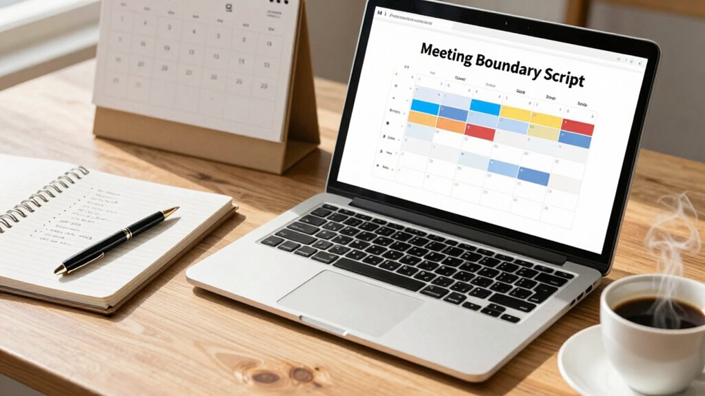 personalized meeting boundary script