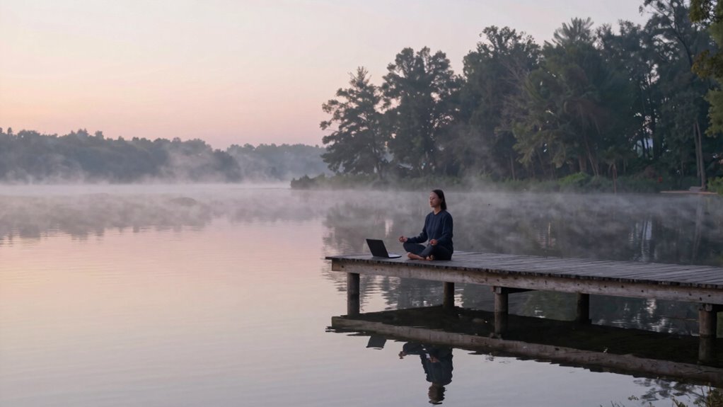 prioritize intentional relaxing routines