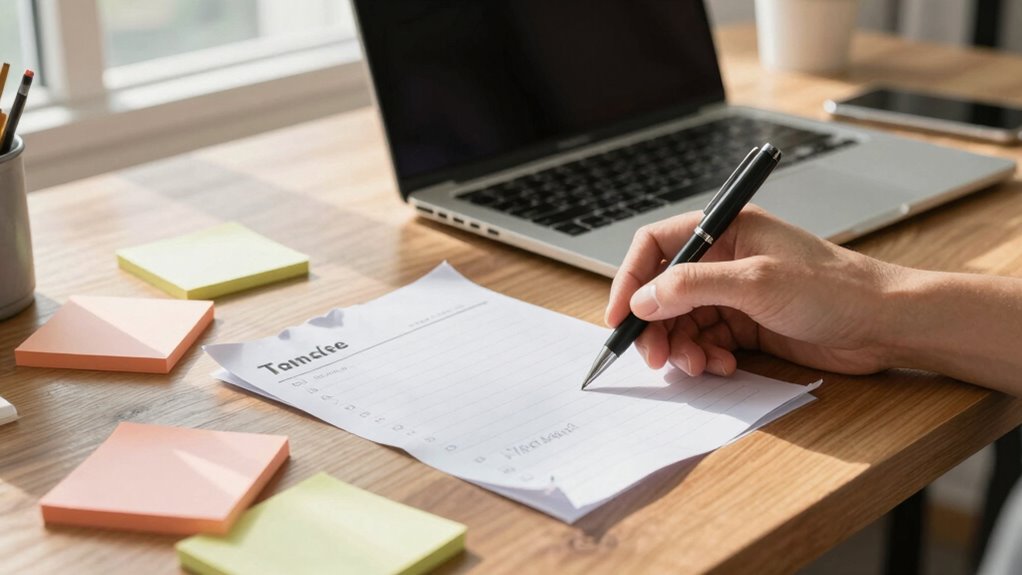 prioritize routine focus manage