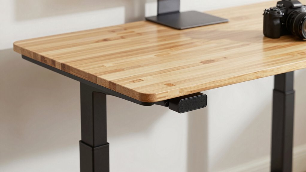 proper desk height promotes comfort