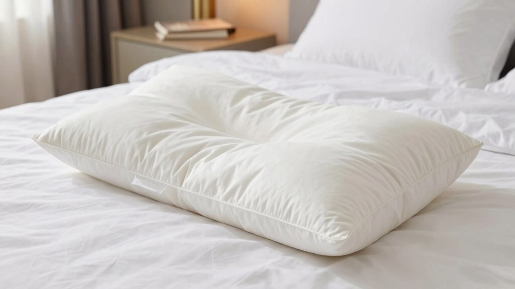 proper pillow loft supports neck