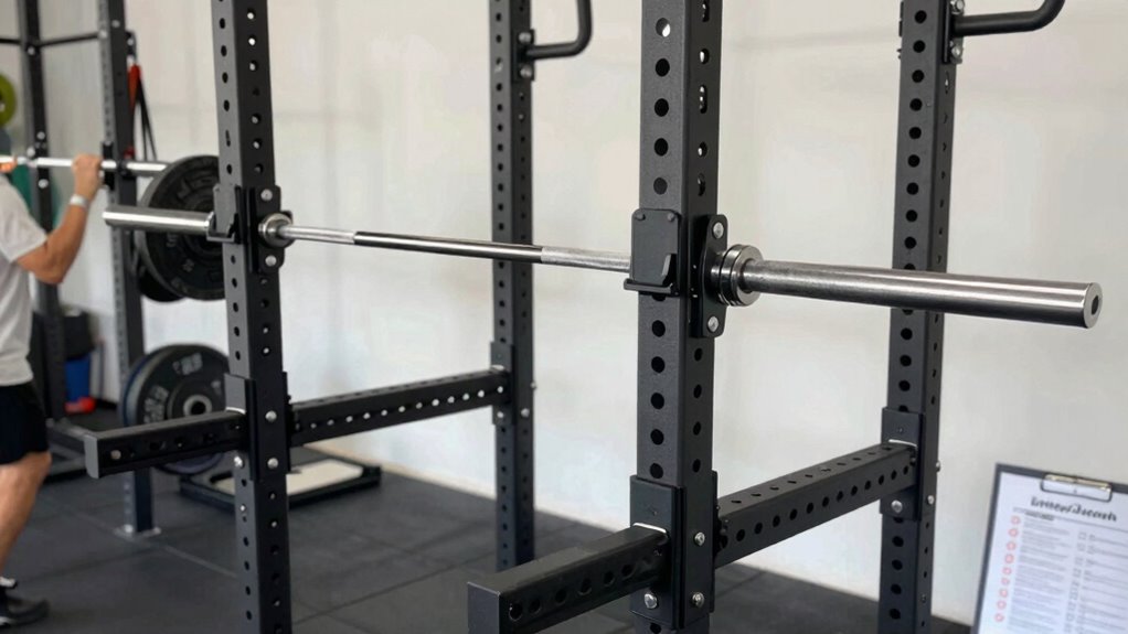 proper safety equipment setup