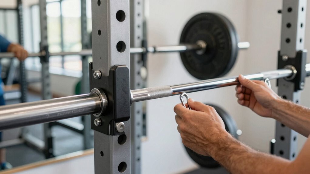 proper spotter arm use