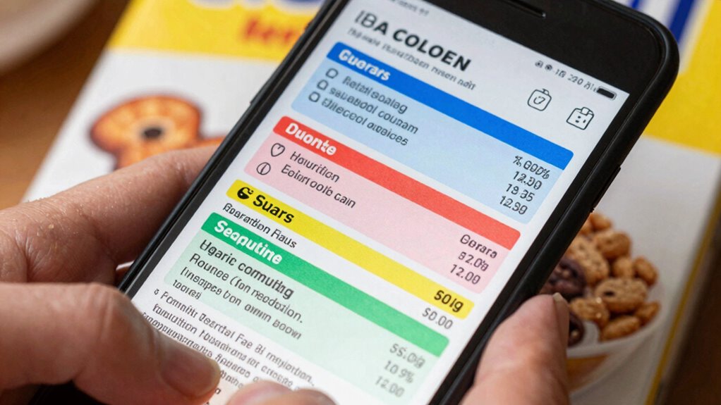 quick nutrition label reading