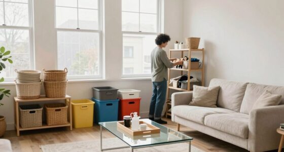 quick stress free room tidying