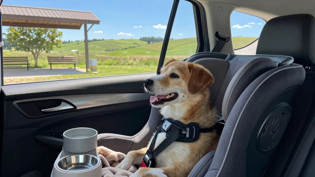 regular hydration and breaks