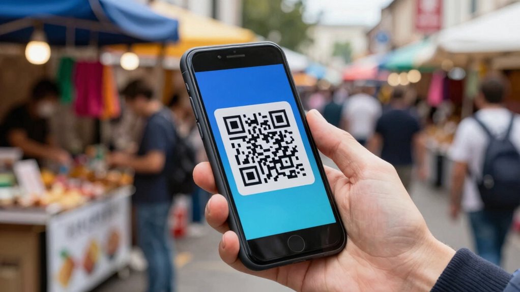 scan qr codes cautiously