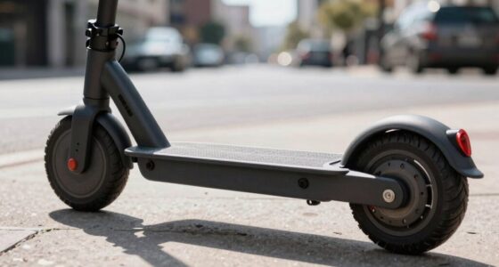 scooter suspension and tires