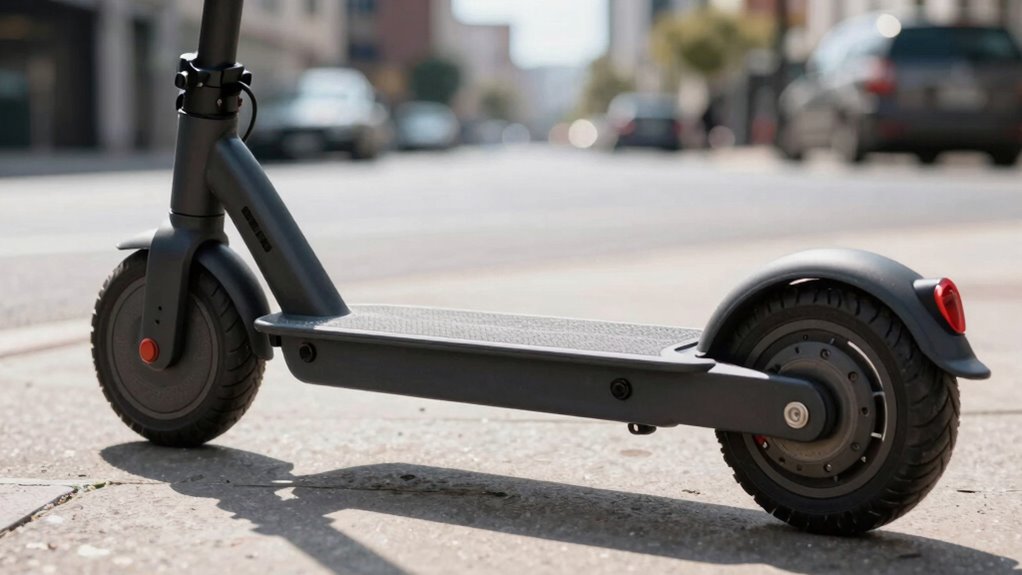 scooter suspension and tires