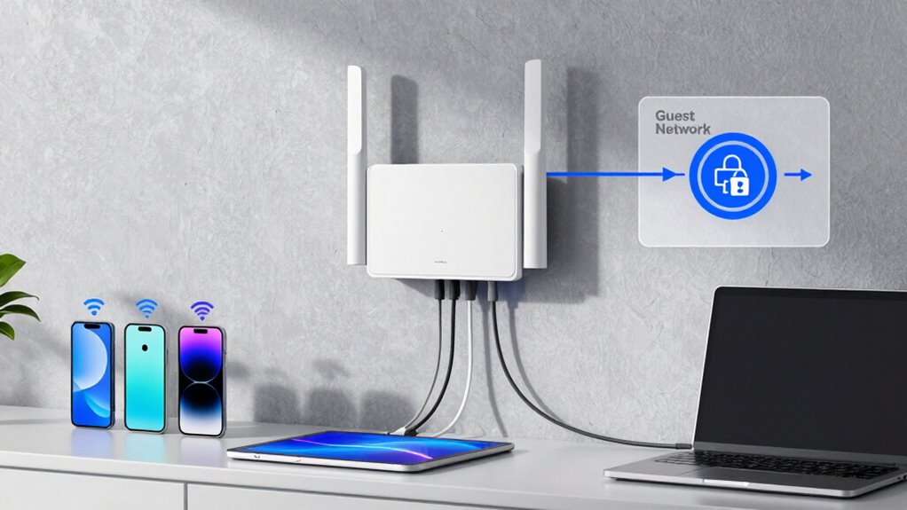 secure segmented home network