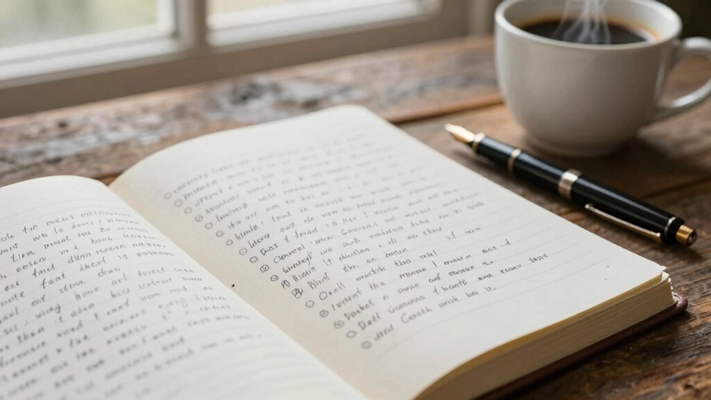 self awareness through honest journaling