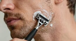 shave along hair growth
