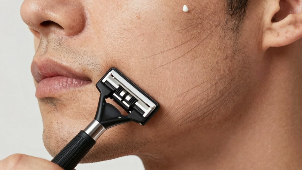 shave along natural hair