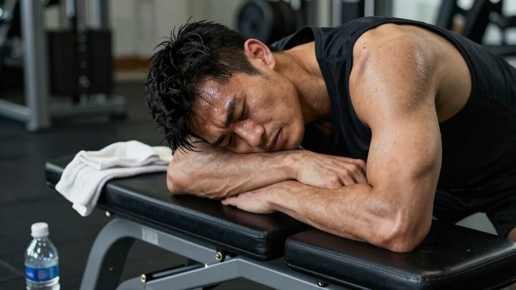 signs of inadequate recovery