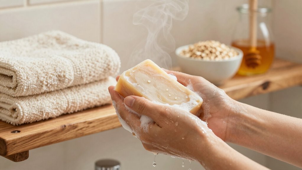 simple shower no dry skin