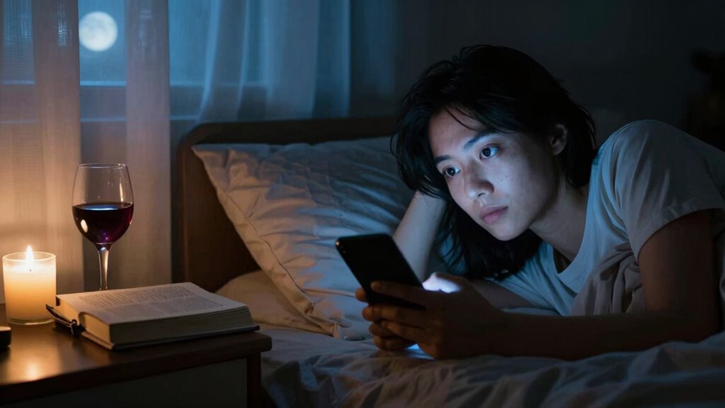 sleep disrupting evening habits