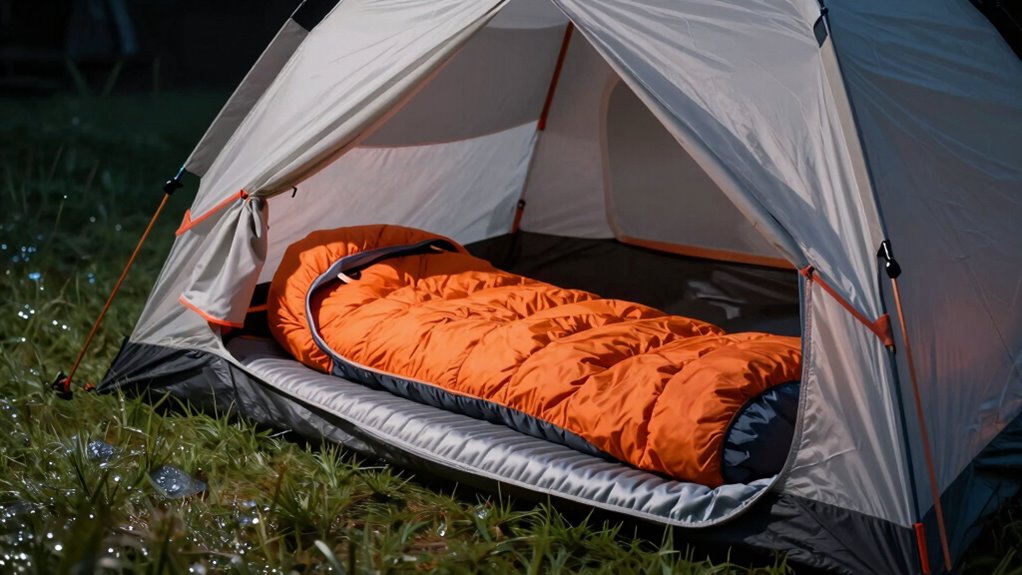 sleeping bag insulation ratings