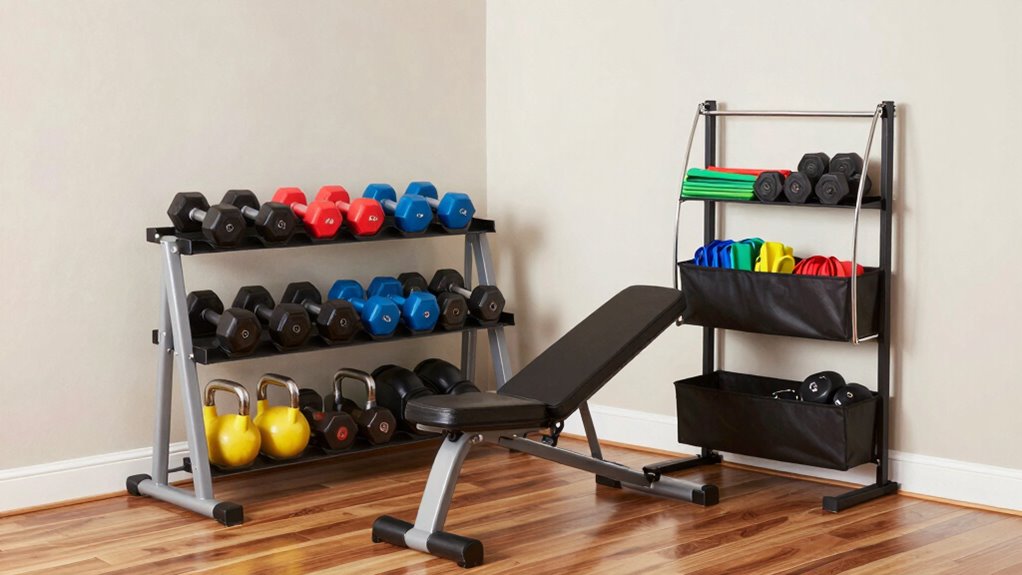 smart gym storage organization