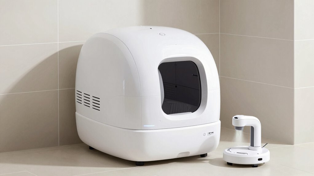 smart odor controlled litter boxes