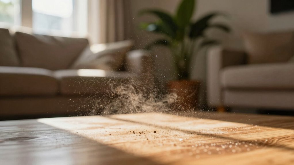 sources of household dust