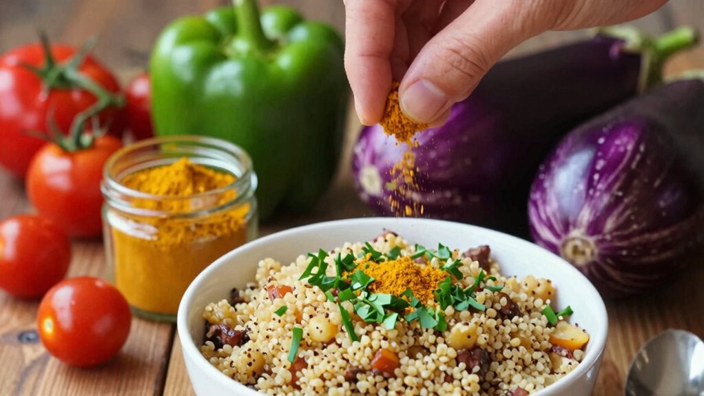 spice enhances healthy flavor