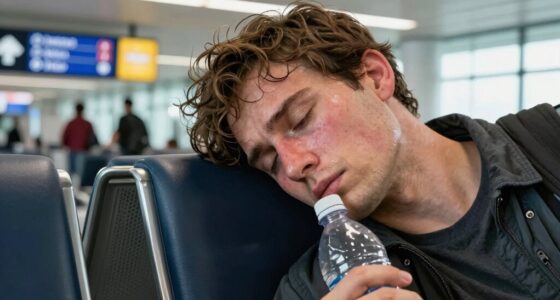 stay hydrated during flights