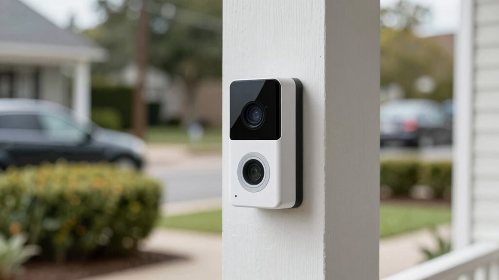 strategic doorbell placement minimizes false alarms