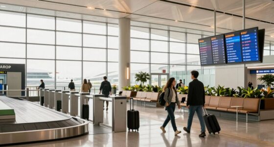 streamlined airport travel experience