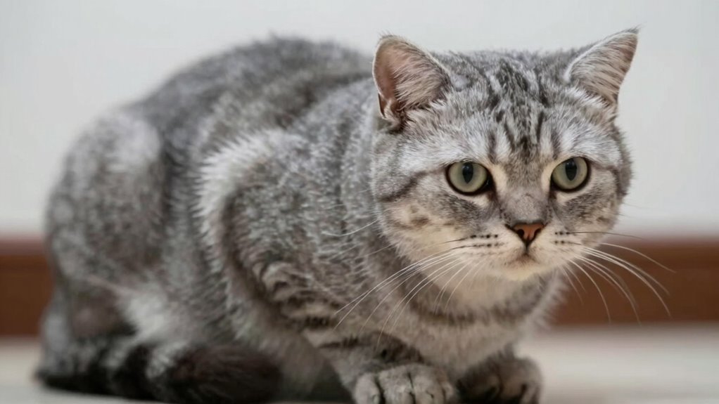 subtle signs of feline stress